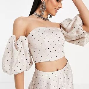 ASOS DESIGN Bandeau Crop Top
